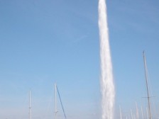 gejzír na Ženevskom jazere